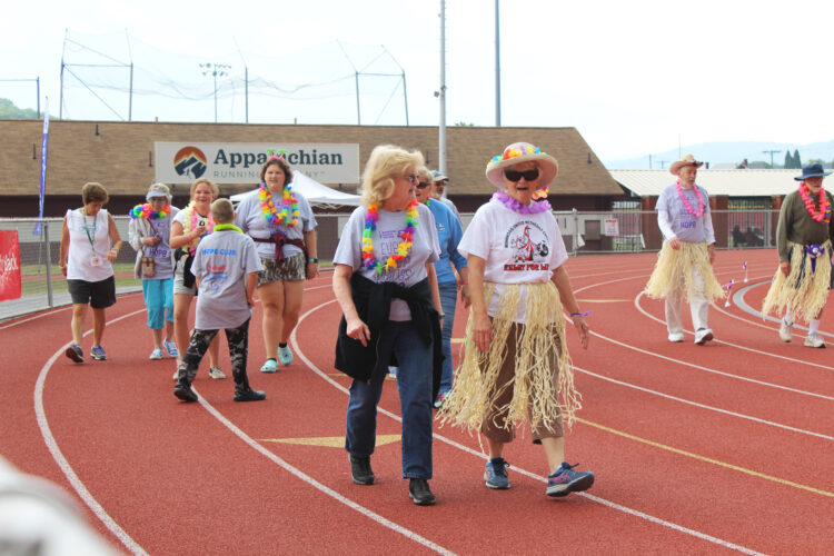 Paper Walk Relay Walk for a cure — Relay For Life of Blair County holds 24-hour ...